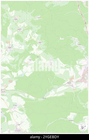 Kuhberg, DE, Deutschland, Thüringen, N 50 30' 36''', N 10 41' 30''', Karte, Karte, Karte veröffentlicht 2024. Erkunden Sie Cartascapes, eine Karte, die die vielfältigen Landschaften, Kulturen und Ökosysteme der Erde enthüllt. Reisen Sie durch Zeit und Raum und entdecken Sie die Verflechtungen der Vergangenheit, Gegenwart und Zukunft unseres Planeten. Stockfoto