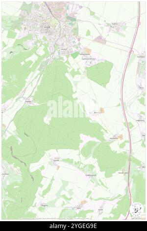 Kuhberg, DE, Deutschland, Thüringen, N 50 47' 52''', N 10 57' 52''', Karte, Karte, Karte veröffentlicht 2024. Erkunden Sie Cartascapes, eine Karte, die die vielfältigen Landschaften, Kulturen und Ökosysteme der Erde enthüllt. Reisen Sie durch Zeit und Raum und entdecken Sie die Verflechtungen der Vergangenheit, Gegenwart und Zukunft unseres Planeten. Stockfoto