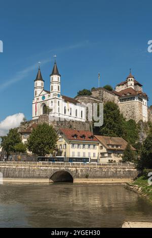 Schloss Aarburg, Aarburg, Kanton Aargau, Schweiz Stockfoto