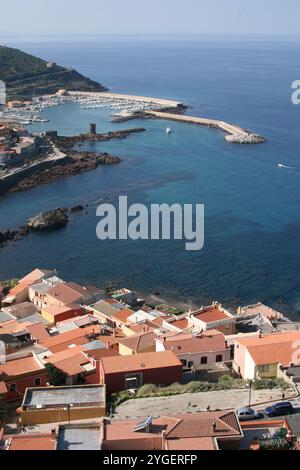 Castelsardo Golf - Sardinien - Italien - Europa Stockfoto