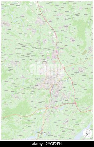 Kempten (Allgaeu), Schwaben, Deutschland, Bayern, n 47 43' 6'', N 10 18' 47'', Karte, Cartascapes Map, veröffentlicht 2024. Erkunden Sie Cartascapes, eine Karte, die die vielfältigen Landschaften, Kulturen und Ökosysteme der Erde enthüllt. Reisen Sie durch Zeit und Raum und entdecken Sie die Verflechtungen der Vergangenheit, Gegenwart und Zukunft unseres Planeten. Stockfoto