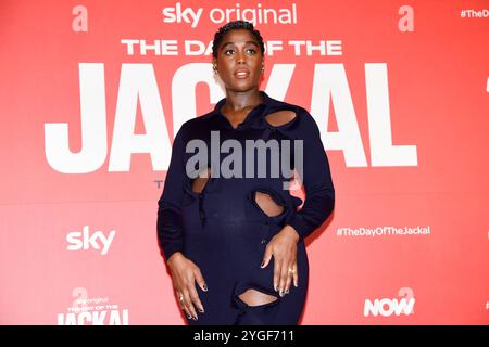 Fotoruf des Films der Tag des Jackals Lashana Lynch beteiligt sich am Fotoruf des Films der Tag des Jackals im Hotel St. Regis Rom Italien 7. November 2024 Imago-images/Emmefoto Copyright: XImago-images/Emmefotox Stockfoto