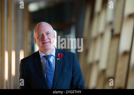 Edinburgh Schottland, Vereinigtes Königreich 07. November 2024. Joe FitzPatrick im schottischen Parlament. Credit sst/alamy Live News Stockfoto