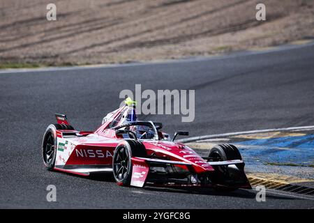 17 NATO Norman (fra), Nissan Formula E Team, Nissan e-4ORCE 05, Aktion während der Vorsaisontests der ABB FIA Formel E Weltmeisterschaft 2024-25, auf dem Circuit del Jarama vom 5. Bis 8. November 2024 in San Sebastián de los Reyes, Spanien - Foto Eric Alonso / DPPI Stockfoto