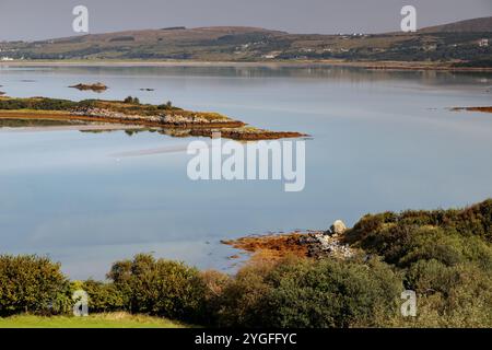 Gweebarra River an der Atlantikküste des County Donegal an der Westküste der Republik Irland Stockfoto