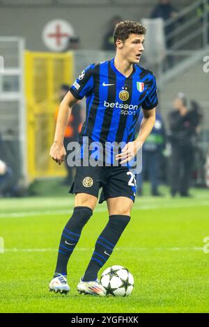 Pavard benjamin fc internazionale während der Meisterliga - Inter-Arsenal FC - Mailand, Italien - 6. november 2024 Stockfoto