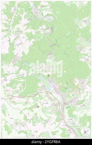 Mettlach, DE, Deutschland, Saarland, N 49 29' 43''', N 6 35' 53''', Karte, Cartascapes Map veröffentlicht 2024. Erkunden Sie Cartascapes, eine Karte, die die vielfältigen Landschaften, Kulturen und Ökosysteme der Erde enthüllt. Reisen Sie durch Zeit und Raum und entdecken Sie die Verflechtungen der Vergangenheit, Gegenwart und Zukunft unseres Planeten. Stockfoto