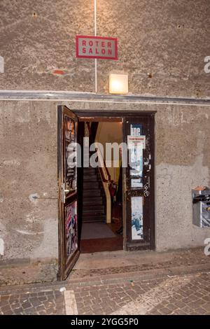 TV auf der Radio Band, Roter Salon, Berlin 28. September 2008, Deutschland. Stockfoto