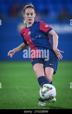 Barcelona, Espagne. November 2024. Keira WALSH von Barcelona während der spanischen Meisterschaft der Frauen, Liga F-Fußballspiel zwischen FC Barcelona und SD Eibar am 2. November 2024 in Estadi Johan Cruyff in Barcelona, Spanien - Foto Matthieu Mirville (S Ros)/DPPI Credit: DPPI Media/Alamy Live News Stockfoto