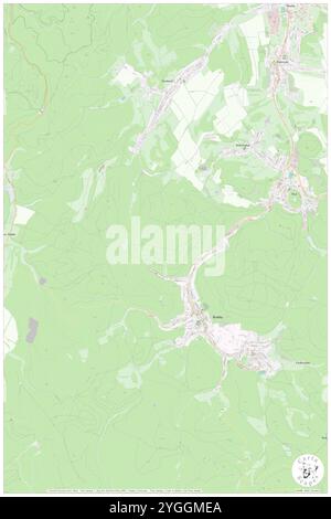 Ringberg, Deutschland, Thüringen, N 50 54' 17'', N 10 21' 24''', Karte, Kartenausgabe 2024. Erkunden Sie Cartascapes, eine Karte, die die vielfältigen Landschaften, Kulturen und Ökosysteme der Erde enthüllt. Reisen Sie durch Zeit und Raum und entdecken Sie die Verflechtungen der Vergangenheit, Gegenwart und Zukunft unseres Planeten. Stockfoto