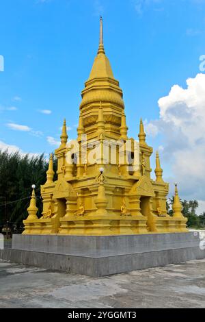 Laem Sor Pagode, Bang Kao Beach, Koh Samui, Thailand Stockfoto
