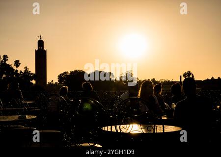 Marokko, Marrakesch Stockfoto