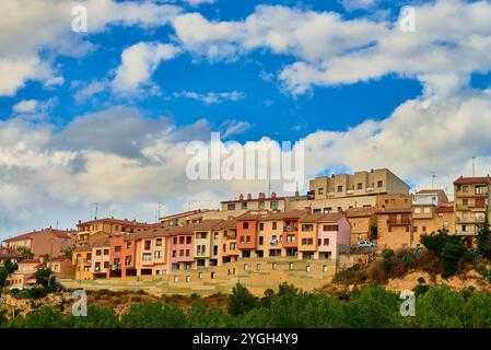 San Vincente de la Sonsierra, Rioja Alta Stockfoto