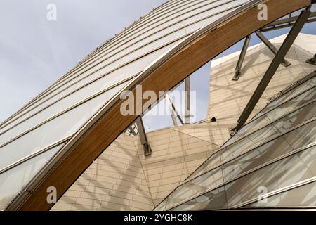 Paris, Frankreich, Louis Vuitton Fondation Stockfoto