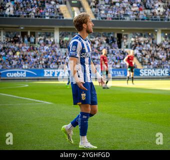 Göteborg, Schweden. September 2023. Spieler Arbnor Mucoli für IFK Göteborg im Spiel gegen Brommapojkarna im schwedischen allsvenskan. Stockfoto