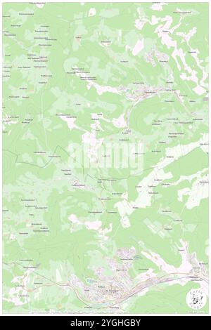 Kohlwald, Region Freiburg, Deutschland, Baden-Württemberg, n 48 10' 8''', N 8 19' 47'', Karte, Cartascapes Map, veröffentlicht 2024. Erkunden Sie Cartascapes, eine Karte, die die vielfältigen Landschaften, Kulturen und Ökosysteme der Erde enthüllt. Reisen Sie durch Zeit und Raum und entdecken Sie die Verflechtungen der Vergangenheit, Gegenwart und Zukunft unseres Planeten. Stockfoto