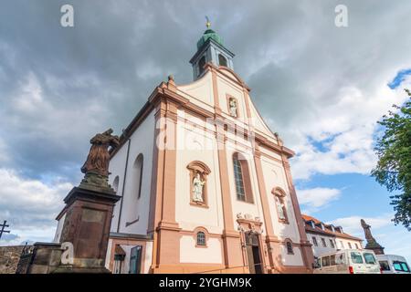 Fulda, Kirche des Klosters Frauenberg in Rhön, Hessen Stockfoto