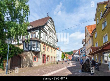 Rotenburg an der Fulda, house Alte Landvogtei in North Hesse, Hesse, Germany Stock Photo