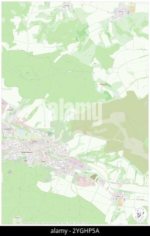 Kuhberg, DE, Deutschland, Thüringen, N 51 22' 59''', N 10 54' 0''', Karte, Karte, Kartenbild 2024 veröffentlicht. Erkunden Sie Cartascapes, eine Karte, die die vielfältigen Landschaften, Kulturen und Ökosysteme der Erde enthüllt. Reisen Sie durch Zeit und Raum und entdecken Sie die Verflechtungen der Vergangenheit, Gegenwart und Zukunft unseres Planeten. Stockfoto