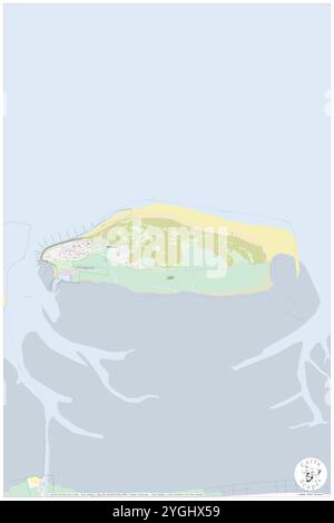 Insel Baltrum, Deutschland, Niedersachsen, N 53 43' 40''', N 7 23' 54''', Karte, Kartenausgabe 2024. Erkunden Sie Cartascapes, eine Karte, die die vielfältigen Landschaften, Kulturen und Ökosysteme der Erde enthüllt. Reisen Sie durch Zeit und Raum und entdecken Sie die Verflechtungen der Vergangenheit, Gegenwart und Zukunft unseres Planeten. Stockfoto