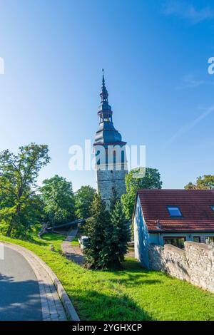 Bad Frankenhausen, Oberkirche, auch Kirche unter Lieben Frauen am Berge oder Bergkirche Moun Stockfoto