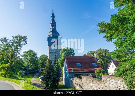 Bad Frankenhausen, Oberkirche, auch Kirche unter Lieben Frauen am Berge oder Bergkirche Moun Stockfoto