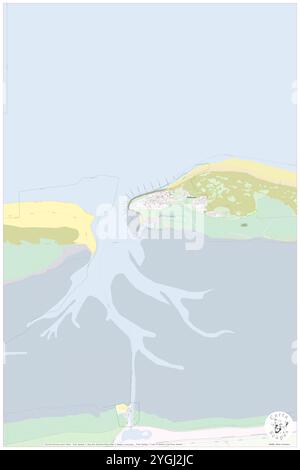 Hafen Baltrum, DE, Deutschland, Niedersachsen, N 53 43' 23'', N 7 22' 1''', Karte, Cartascapes Map, veröffentlicht 2024. Erkunden Sie Cartascapes, eine Karte, die die vielfältigen Landschaften, Kulturen und Ökosysteme der Erde enthüllt. Reisen Sie durch Zeit und Raum und entdecken Sie die Verflechtungen der Vergangenheit, Gegenwart und Zukunft unseres Planeten. Stockfoto