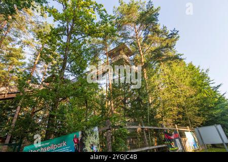 Sankt Kanzian am Klopeiner See, Walderlebniswelt (Forest adventure world) in Klopeiner See, Kärnten, Carinthia, Austria Stock Photo