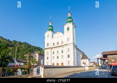 Brixen im Thale, Kirche Brixen im Thale in Kitzbüheler Alpen - Brixental, Tirol, Österreich Stockfoto