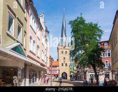 Duderstadt, Stadttor Westerturm in Niedersachsen Stockfoto