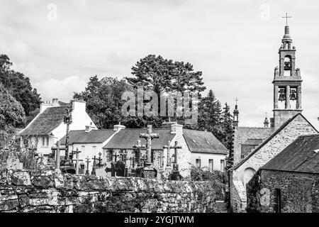 Kloster Abbaye de Daoulas Stockfoto