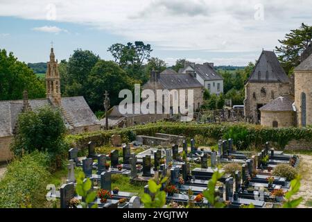 Kloster Abbaye de Daoulas Stockfoto