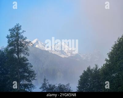 Spätsommer am Geroldsee Stockfoto