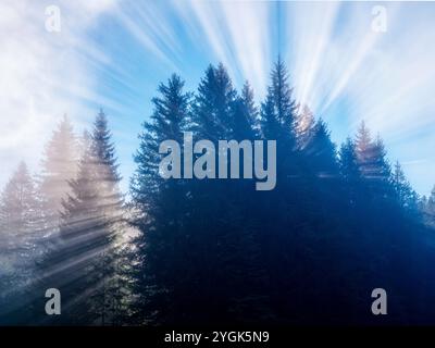 Spätsommer am Geroldsee Stockfoto