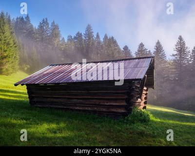 Spätsommer am Geroldsee Stockfoto