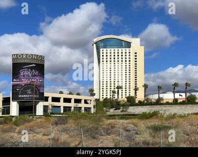 Morongo Casino and Resort auf der Route 10 in der Nähe von Palm Springs, Kalifornien, USA Stockfoto