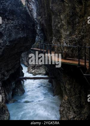 In der Leutaschklamm Stockfoto