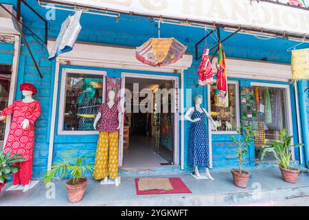 Blauer Korridor, Jodhpur Stockfoto