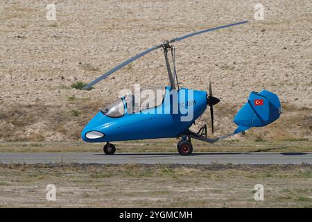 ESKISEHIR, TURKIYE - 17. SEPTEMBER 2023: Private Trixy Princess auf der Sivrihisar SHG Airshow ausgestellt Stockfoto