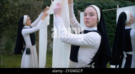 SYDNEY SWEENEY in IMMACULATE (2024), Regie: MICHAEL MOHAN. Quelle: SCHWARZBÄRENBILDER / Album Stockfoto