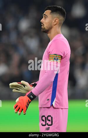Rom, Latium. November 2024. Diego Costa vom FC Porto während der Qualifikationsrunde der Europa League - Spiel im vierten Legs zwischen SS Lazio und FC Porto im Olympiastadion, Italien, 07. November 2024. Gutschrift: massimo insabato/Alamy Live News Stockfoto