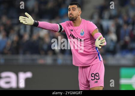 Rom, Latium. November 2024. Diego Costa vom FC Porto während der Qualifikationsrunde der Europa League - Spiel im vierten Legs zwischen SS Lazio und FC Porto im Olympiastadion, Italien, 07. November 2024. Gutschrift: massimo insabato/Alamy Live News Stockfoto