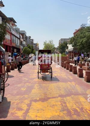 Straßenleben in Delhi, Indien Stockfoto