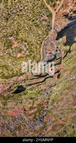 Ninho da Manta, Pico do Areeiro Stockfoto