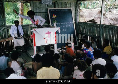 Papua-Neuguinea - Trobriand-Inseln. Stockfoto