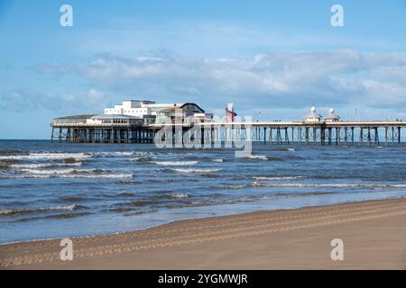 North Pier bei Blackpool an der Küste von Lancashire im Nordwesten Englands. Stockfoto