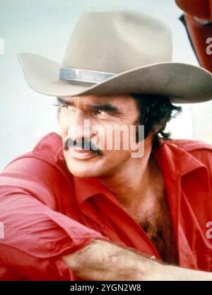 SMOKEY AND THE BANDIT 1978 Universal Pictures Film mit Burt Reynolds als Bo 'The Bandit' Darville Stockfoto