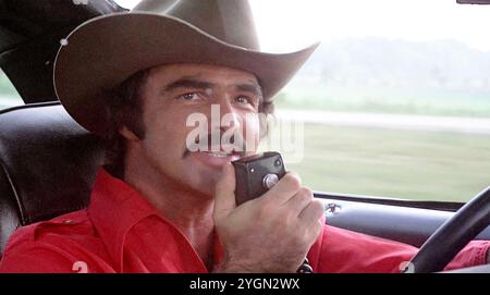 SMOKEY AND THE BANDIT 1978 Universal Pictures Film mit Burt Reynolds als Bo 'The Bandit' Darville Stockfoto