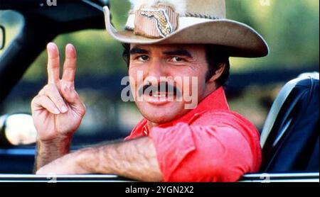 SMOKEY AND THE BANDIT 1978 Universal Pictures Film mit Burt Reynolds als Bo 'The Bandit' Darville Stockfoto