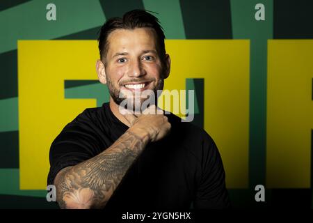 SITTARD, 11.07.2024. Fortuna Sittard stadion. Saison 2024/2025. Porträt Mitchell Dijks. Beschreibung: Pro Shots/Alamy Live News Stockfoto